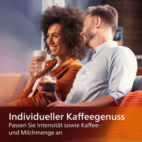 Philips Philips Kaffeevollautomat 5400 Series EP5441/50 LatteGo, fur 12 Kaffeespezialitaten und 4 Benutzerprofilen, mattschwarz Полностью автоматическая кофемашина Philips серии 5400 EP5441/50 LatteGo, для 12 видов кофе и 4 поьзовательских профилей, мато