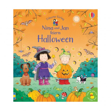 Usborne Verlag Nina und Jan feiern Halloween Нина и Ян празднуют Хэллоуин