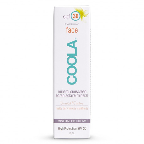 Coola FACE MATTE TINTED MOISTURIZER SPF 30 UNSCENTED  МАТОВЫЙ УВЛАЖНЯЮЩИЙ СРЕДСТВО ДЛЯ ЛИЦА SPF 30 БЕЗ ЗАПАХА