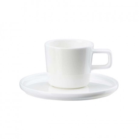 ASA SELECTION ASA Oco Weiss Espressotasse mit Untertasse 0,08 L Чашка для эспрессо ASA Oco Weiss с блюдцем 0,08 л
