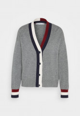 Tommy Hilfiger CARDIGAN Cardigan medium heather grey КАРДИГАН кардиган средний вересковый серый