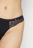 Tommy Hilfiger THONG Thong black ТОНГ стринги черный