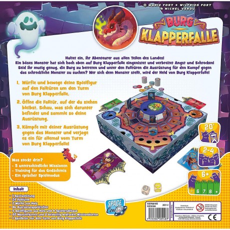 Asmodee Burg Klapperfalle Замковая погремушка-ловушка