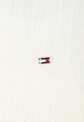 Tommy Hilfiger VISUAL TEXTURE SWEATER Jumper ecru СВИТЕР VISUAL TEXTURE Джемперы экрю