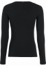 Tommy Hilfiger LANGARM Long sleeved top schwarz  LONG SLEEVE Топ с длинными рукавами черный