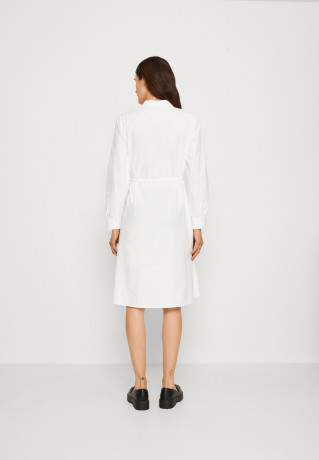 Tommy Hilfiger 1985 KNEE DRESS Shirt dress optic white 1985 ПЛАТЬЕ НА КОЛЕНАХ Платье-рубашка оптический белый