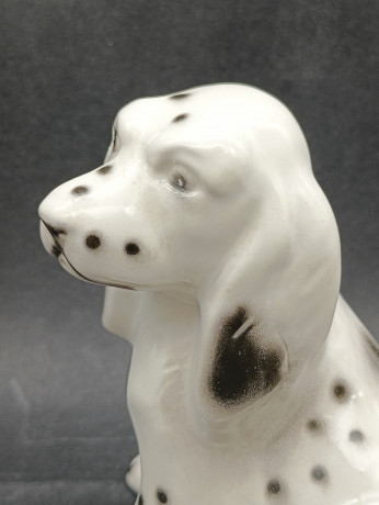 Статуэтка винтажная "Далматинец" среднег размера, фарфор, 19 х 15 см, Германия, 1960-70гг.