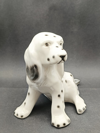 Статуэтка винтажная "Далматинец" среднег размера, фарфор, 19 х 15 см, Германия, 1960-70гг.