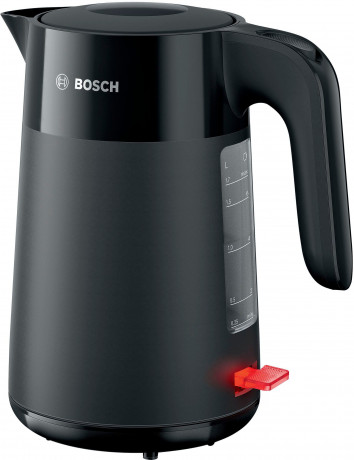 BOSCH BOSCH Wasserkocher MyMoment TWK2M163, 1,7 l, 2400 W, Abschaltautomatik, Tassenanzeige, Schwarz matt Чайник BOSCH MyMoment TWK2M163, 1,7 л, 2400 Вт, автоотключение, дисплей чашки, черный матовый