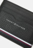 Tommy Hilfiger CENTRAL HOLDER UNISEX Wallet black ЦЕНТРАЛЬНЫЙ ДЕРЖАТЕЛЬ УНИСЕКС Бумажник черный