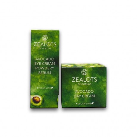 Zealots of Nature Eye Creamamp;Powdery Serum Крем для глаз и пудровая сыворотка