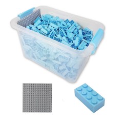 Katara Bausteine Box-Set mit 520 Steinen + Platte + Box Набор строительных блоков из 520 кирпичей + пластина + коробка
