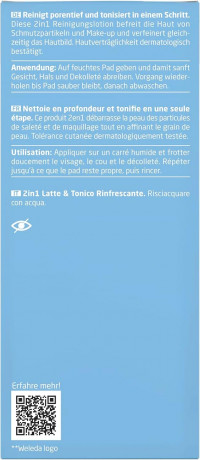 Weleda Organic Refreshing 2-in-1 Cleanser and Toner Оживляющий тоник для лица, 100 мл