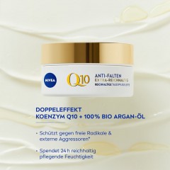 Nivea Q10 Power Anti-Falten +Extra Reichhaltig Tagespflege LSF15  Q10 Power Anti-Wrinkle + Extra Rich Day Care SPF15