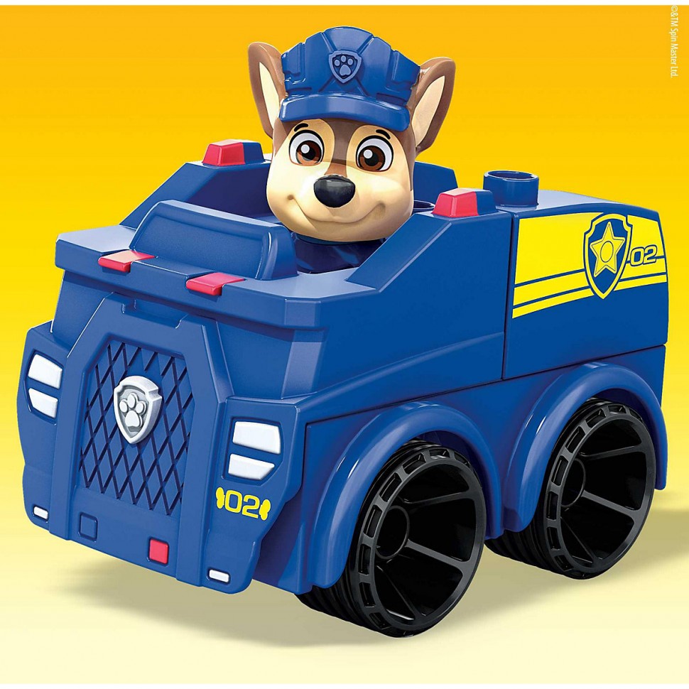 Купить Mattel Mega Bloks Paw Patrol Chases Patrol Car Mega Bloks Щенячий  патруль Погоня за патрульной машиной в интернет-магазине Diskontshop.eu  Германия всего за 1 433 руб. в