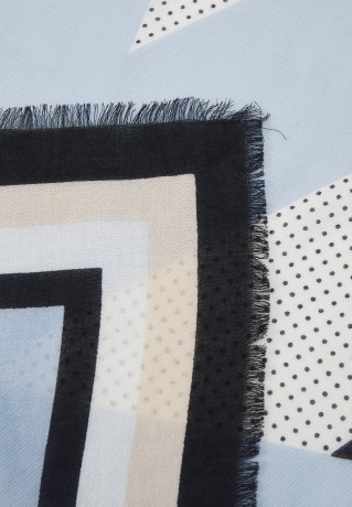 Tommy Hilfiger ICONIC SQUARE Foulard breezy blue mix ICONIC SQUARE платок свежая голубая смесь