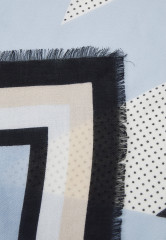 Tommy Hilfiger ICONIC SQUARE Foulard breezy blue mix ICONIC SQUARE платок свежая голубая смесь