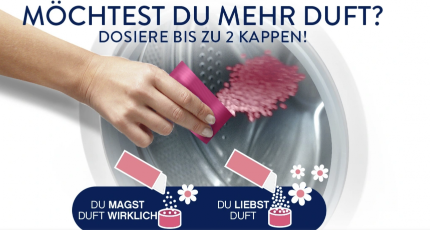 Lenor Wascheparfum Pfingstrose & Hibiskusblute 155g х 2stk, Ленор Парфюм для стирки Пион и гибискус, 155г x 2 штуки