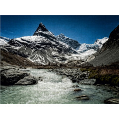 CALVENDO Puzzle CALVENDO Puzzle Entre Wallis und Berner Oberland Пазл CALVENDO Puzzle Entre Valais and Bernese Oberland