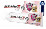 blend-a-dent Haftcreme Plus Barriere gegen Speisereste geschmacksneutral, 40g x 5st, Крем-клей для фиксации зубных протезов Plus Барьер против остатков пищи, без вкусовых добавок, 40г х 5шт