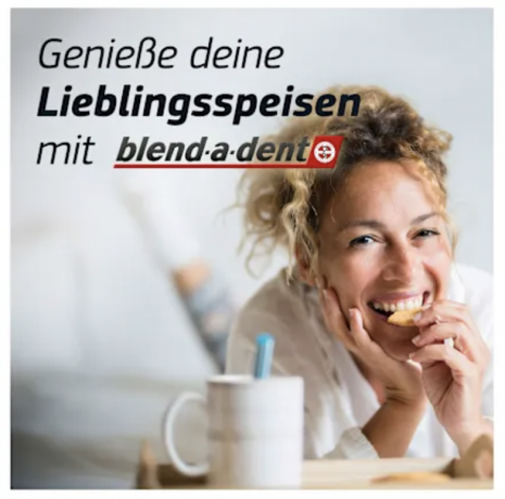 blend-a-dent Haftcreme Plus Barriere gegen Speisereste geschmacksneutral, 40g x 5st, Крем-клей для фиксации зубных протезов Plus Барьер против остатков пищи, без вкусовых добавок, 40г х 5шт