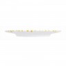 Gmundner Keramik Gmundner Keramik Gelbgeflammt Dessertteller / Fruhstucksteller Gourmet d: 22 cm / h: 2,2 cm Gmundner керамическая тарелка для десерта с желтым пламенем / тарелка для завтрака для гурманов d: 22 см / высота: 2,2 см
