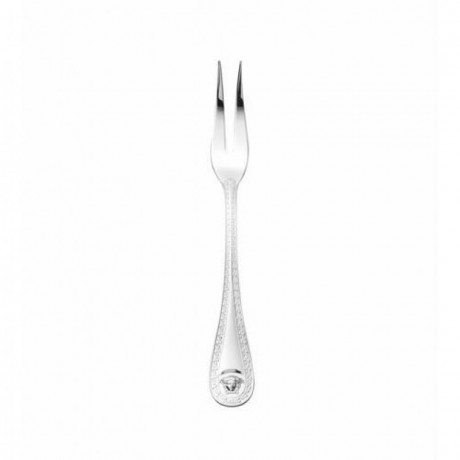 Rosenthal meets Versace Rosenthal Versace Medusa Besteck 150 gramm versilbert Fleischgabel gross 18,5 cm Столовые приборы Rosenthal Versace Medusa 150 г посеребренная вилка для мяса большая 18,5 см