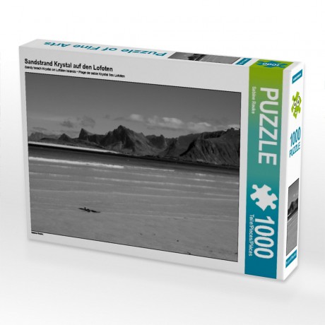 CALVENDO Puzzle CALVENDO Puzzle Sandstrand Krystal auf den Lofoten Пазл CALVENDO Puzzle Песчаный пляж Кристал на Лофотенских островах