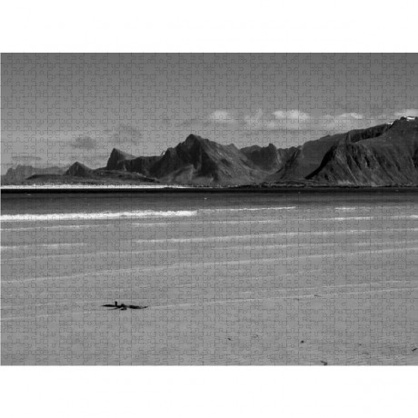 CALVENDO Puzzle CALVENDO Puzzle Sandstrand Krystal auf den Lofoten Пазл CALVENDO Puzzle Песчаный пляж Кристал на Лофотенских островах