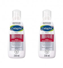 Cetaphil PRO Redness Control milder Reinigungsschaum 236ml x 3st, Пенка для умывания для чувствительной кожи и кожи с покраснениями, мягкое очищение лица, 236 мл x 3шт