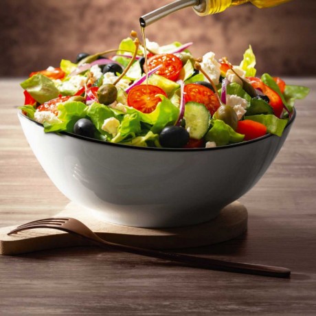 Seltmann Weiden Seltmann Weiden Modern Life Black Line Schussel oval l: 21 cm / h: 8 cm / 1,0 L Seltmann Weiden Modern Life Black Line овальная чаша д: 21 см / высота: 8 см / 1,0 л