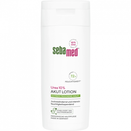 SEBAMED Akut Lotion Urea 10%, 200 ml, Себамед Лосьон для тела с мочевиной 10%, для очень сухой кожи, 200 мл