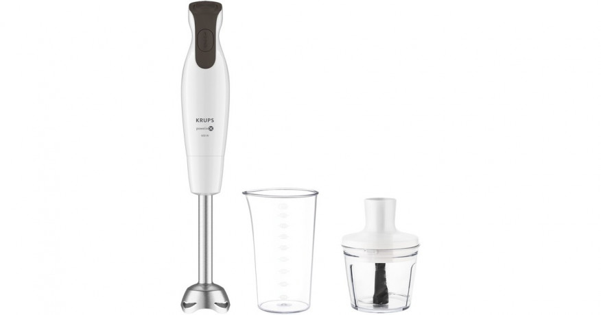 Krups Krups Perfect Mix 6000, Stabmixer weiss/grau weiss/grau Krups Perfect Mix 6000, погружной блендер белый/серый