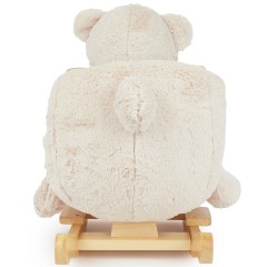 bieco Schaukelpferd Plusch Bar Schaukeltier 60 cm Baby Wippe Holz Spielzeug ab 9 M Schaukeltiere Лошадка-качалка Плюшевая перекладина Животное-качалка 60 см Детская качалка Деревянная игрушка от 9 м Животные-качалки