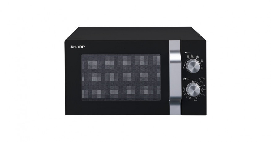 Sharp Sharp R204BA, Mikrowelle schwarz/silber schwarz/silber Sharp R204BA, микроволновый черный/серебристый