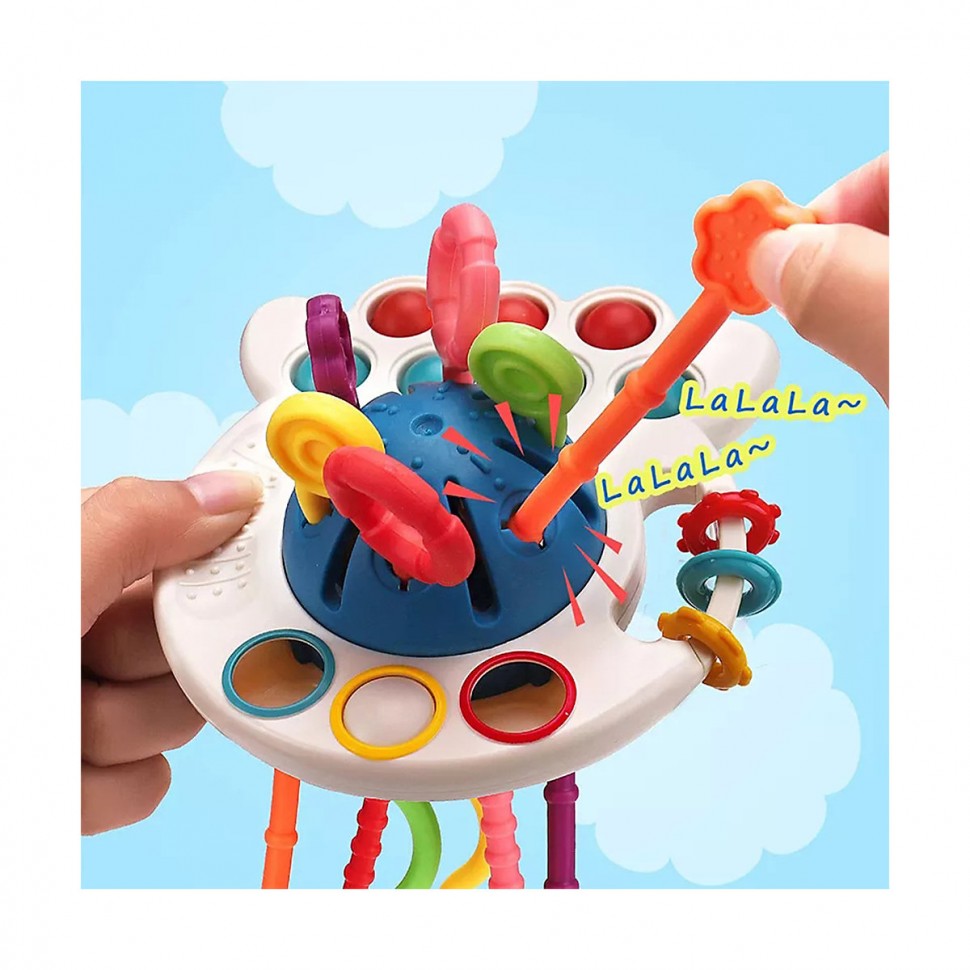 Купить Vicabo Baby Sensorisches Montessori Spielzeug Octopus  Motorikspielzeug fur Kinder Детская сенсорная игрушка Монтессори Осьминог  Двигательные навыки Игрушка для детей в интернет-магазине Diskontshop.eu  Германия всего за 2 685 руб. в