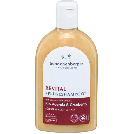 Schonenberger Shampoo plus Acerola & Cranberry 250ml  Шампунь плюс Ацерола и клюква 250мл