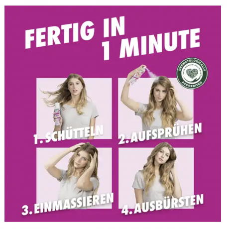 Batiste Trockenshampoo Sensible Kopfhaut Сухой шампунь для волос для чувствительной кожи головы, с алоэ вера, 200мл