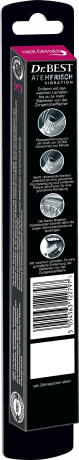 Dr.BEST Vibration Atemfrisch Zahnbuerste mittel 1 Stueck, Зубная щётка Dr.BEST на батарейке с очистителем языка для свежести дыхания, средняя жёсткость, 1 шт.