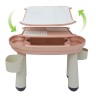 LittleTom Spieltisch oval inkl 1 Stuhl Rosa Овальный игровой стол с 1 стулом розовый