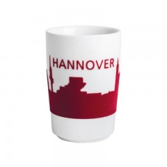 Kahla Kahla Five Senses touch Skyline Maxi Becher Hannover rot 0,35 L Кружка Kahla Five Senses touch Skyline Maxi Hanover красная 0,35 л