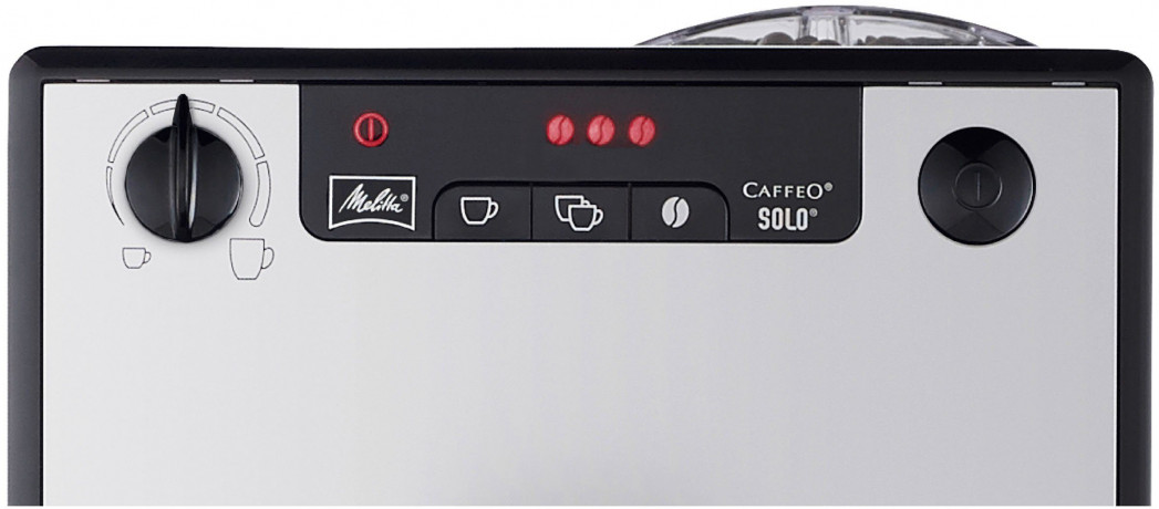 Melitta Melitta Kaffeevollautomat Solo 950-666, Pure Silver, aromatischer Kaffee  Espresso bei nur 20 cm Breite  Полностью автоматическая кофемашина Melitta Solo 950-666, Pure Silver, ароматный кофе эспрессо шириной всего 20 см.