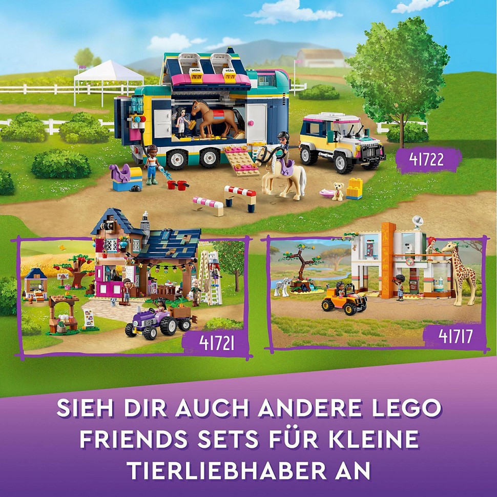 Купить LEGO Friends 41717 Mias Tierrettungsmission ЛЕГО Спасение дикой  природы Мии в интернет-магазине Diskontshop.eu Германия всего за 8 149 руб.  в