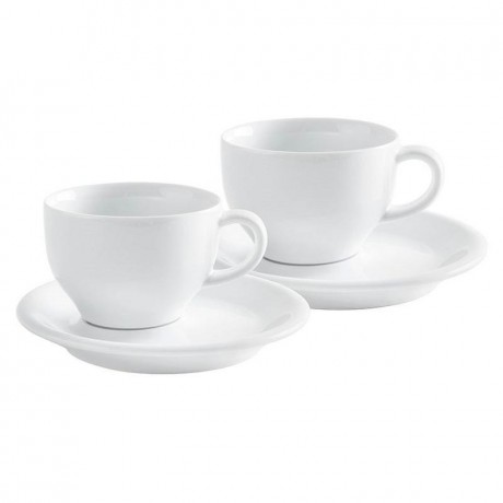 Kahla Kahla Cafe Sommelier Weiss Cappuccino International Tassen Set 4-tlg. 0,23 L / h: 6,9 cm Kahla Caf? Sommelier Weiss Cappuccino International набор из 4 чашек. 0,23 л/ч: 6,9 см