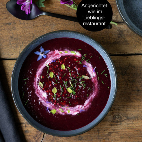 Moritz & Moritz Moritz & Moritz Suppenteller 6-tlg. DIGITAL blau Суповые тарелки Moritz &amp; Moritz 6 шт. ЦИФРОВОЙ