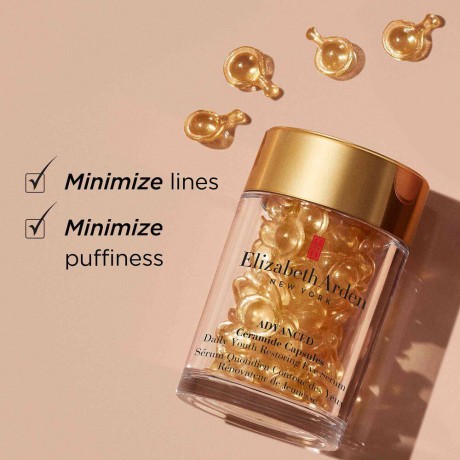 Elizabeth Arden Ceramide Daily Youth Restoring Eyeserum, Элизабет Арден Капсулы с сывороткой для кожи вокруг глаз с церамидами с подтягивающим и противоотечным эффектом, 60шт