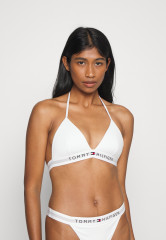 Tommy Hilfiger TRIANGLE FIXED Bikini top optic white TRIANGLE FIXED Верх бикини оптический белый