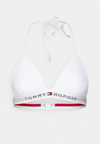 Tommy Hilfiger TRIANGLE FIXED Bikini top optic white TRIANGLE FIXED Верх бикини оптический белый