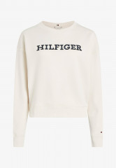 Tommy Hilfiger REG MONOTYPE EMB Sweatshirt weathered white REG MONOTYPE EMB Толстовка выветрившийся белый