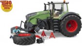 Bruder Fendt 1050 Vario mit Mechaniker und Werkstattausstattung 1:16 Fendt 1050 Vario с механикой и оборудованием для мастерских 1:16